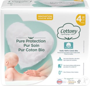 Rayon bébé écologique : les couches écologiques Cottony