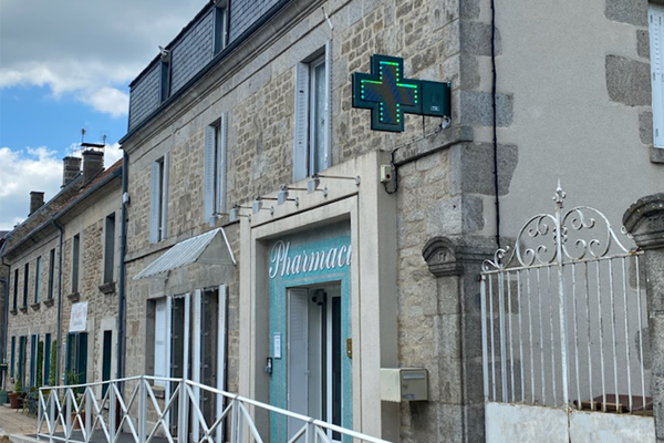 Petite croix de pharmacie