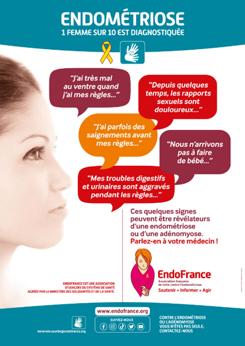 Affiche endométriose