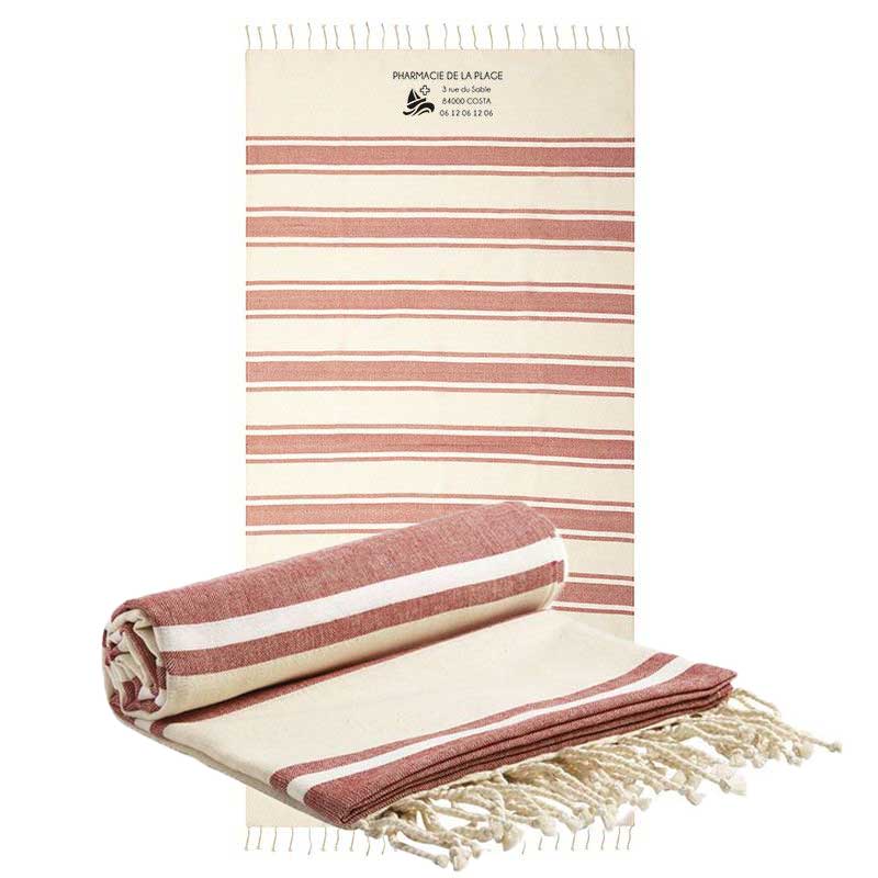 fouta personnalisée