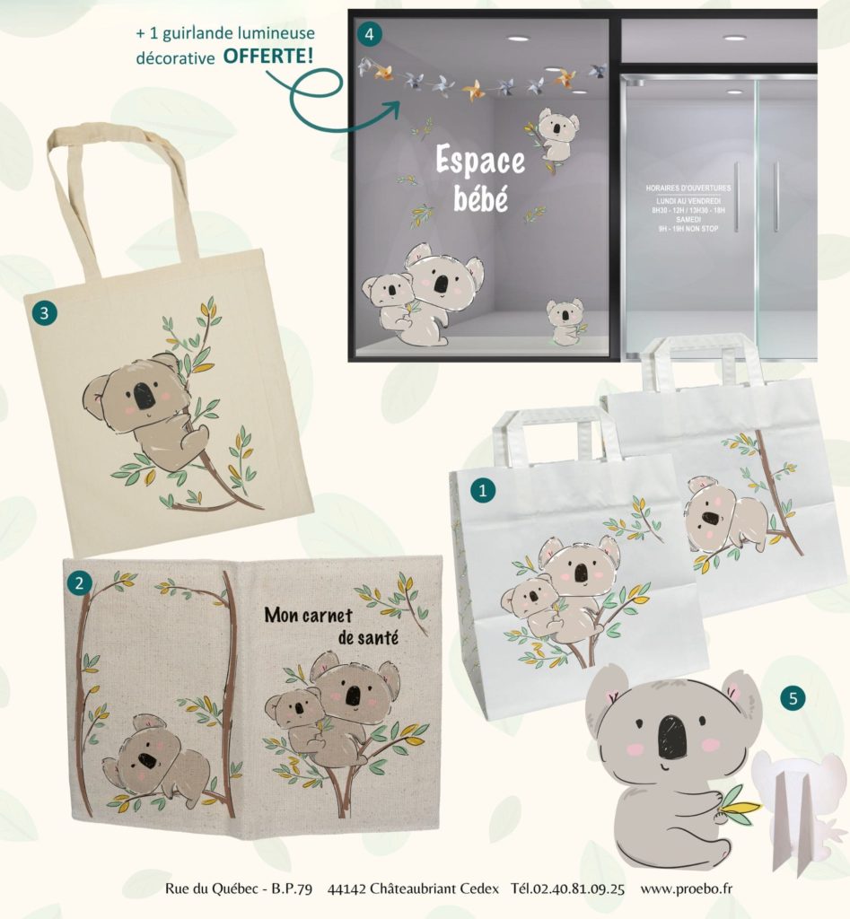 Kit de communication pharmacie Koala