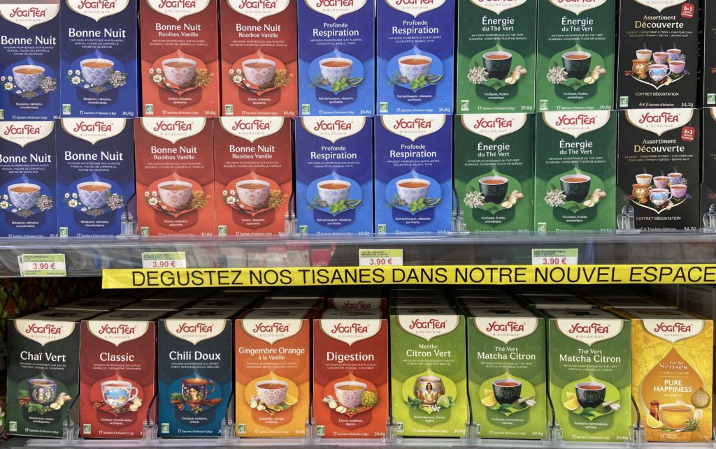 rayon diététique en pharmacie