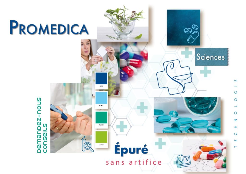 Planche tendance pharmacie Promedica