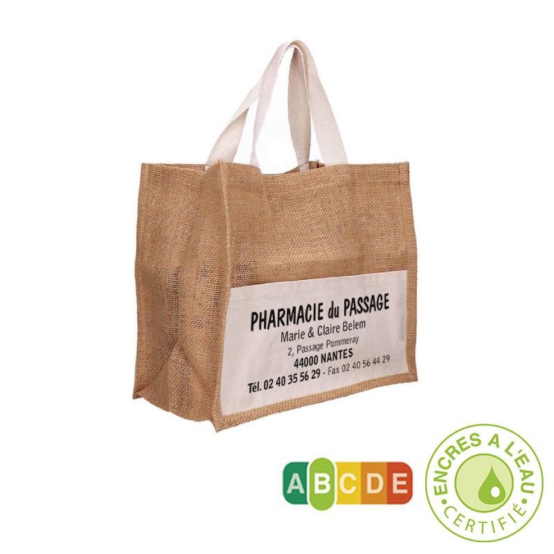 Sac jute pharmacie